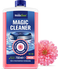 WoldoClean bottle front label showing brand and concentrated formula benefit