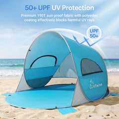 Wolfwise interior storage pockets holding phone and sunscreen for organized convenience