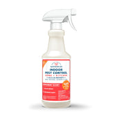 Wondercide front view bottle showing peppermint spray and easy-grip trigger benefit