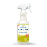 Wondercide front label of lemongrass 16 oz showing natural pest control benefits