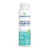 Wondercide front bottle showing cedarwood shampoo and clear benefit
