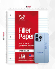Woodlake close-up of wide ruled lines for neat handwriting benefit