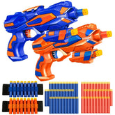 Wordot front packaging showing both pistols and accessories for easy gift selection