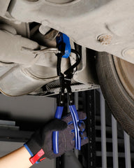 WORKPRO ergonomic PVC-coated handle emphasizing non-slip grip comfort