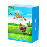 WORMSKING front packaging view showing 10lb bag and product name for easy identification