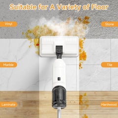Wotaste steam mop washable microfiber pads for streak-free floor cleaning and reuse