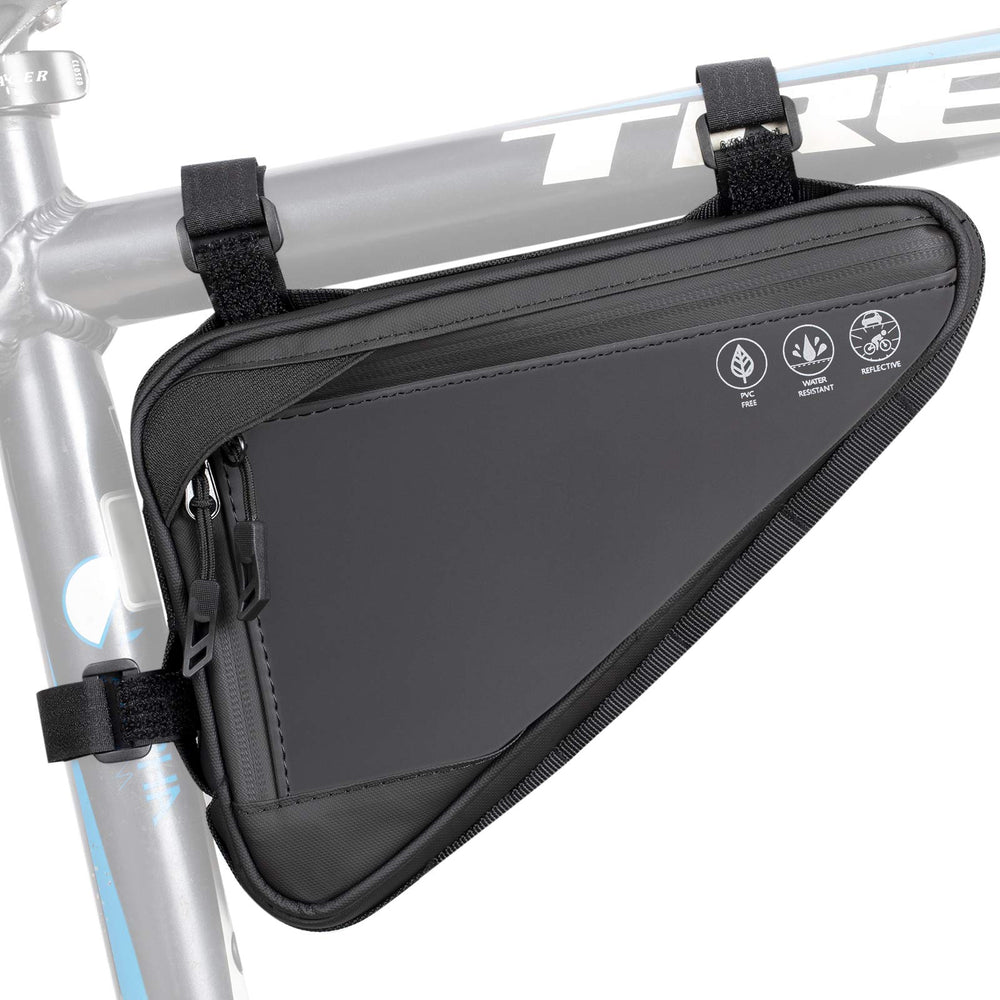 WOTOW bag front overview showing slim triangle and secure fit