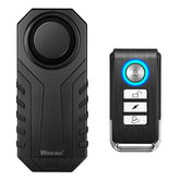 wsdcam front view of compact alarm showing controls and loudspeaker, improves bike security
