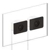 WYZE front view of window camera showing compact design and clear mount