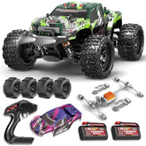 X-TMAGA front profile showing durable body and aggressive tires for reliable off-road traction