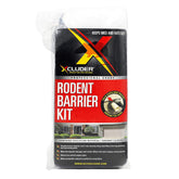 Xcluder front packaging showing kit contents and easy installation benefits