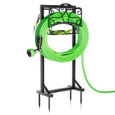 Xeapoms front view of hose holder showing stable design and organized storage