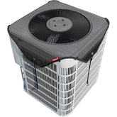 Xeeol front view showing full 36x36 cover protecting condenser, improves unit lifespan