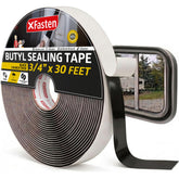 XFasten roll front view showing compact 30ft roll and clear labeling for quick identification
