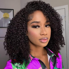 xnaira front view showing natural black curls and instant volume benefit