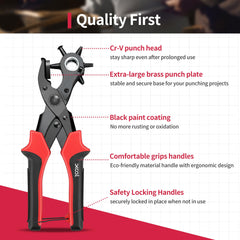 XOOL ergonomic handle and stainless lock latch for comfortable safe storage