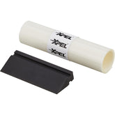 XPEL clear paint protection film roll front package showing product size and finish benefits