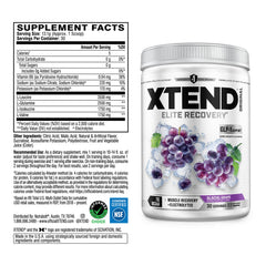 Xtend powder closeup highlighting texture and quick mixability