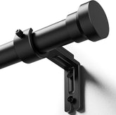 YaFex front view showing assembled rod and strong support for large windows