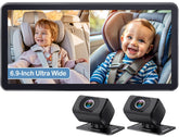 Yakry monitor front view showing clear dual-seat display and easy viewing