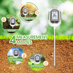 YAMRON in use in a potted plant demonstrating instant, actionable plant data
