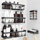 YASONIC front view of full caddy set showing organized bottles and benefits