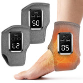 YAZHI front view wrapped on feet showing comfortable fit and quick relaxation