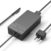 YBRUZRUB charger front view showing compact design and branding, reliable power
