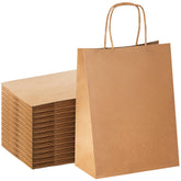 YEEHAW front view brown kraft bag showing clean look and practical size