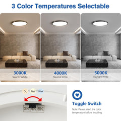 YELIOLED slim side profile 0.72 inch demonstrating space-saving installation