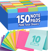 YesBes front view of 150 pads showing colorful packaging and bulk quantity benefit