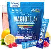 Yesnap product front packaging showing brand and calming powder benefits