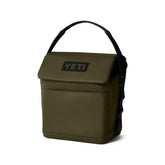 YETI Daytrip front view in olive showing compact, durable cooler design and portability