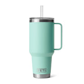 YETI Rambler 42 oz seafoam front view showing capacity and finish