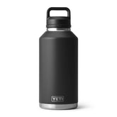 YETI Rambler 64 oz black front view showing large capacity benefit