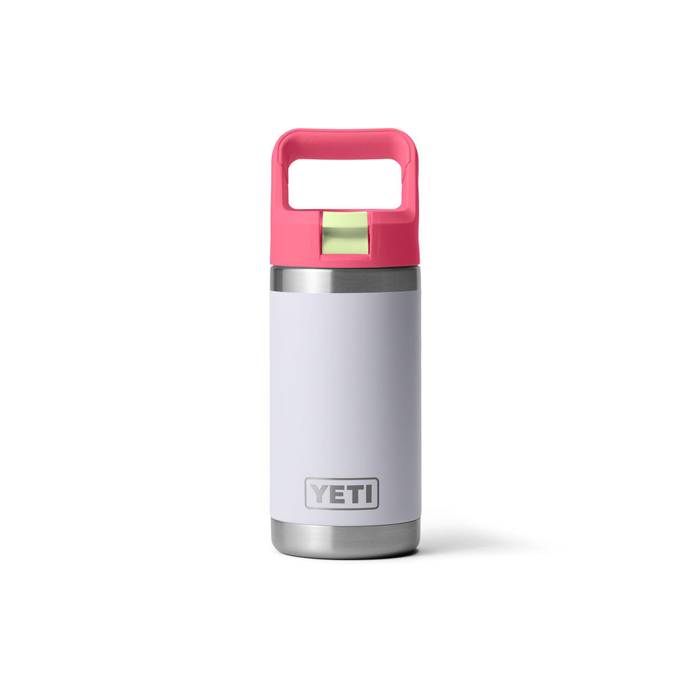YETI Rambler Jr front view showing color and shape, easy identification benefit