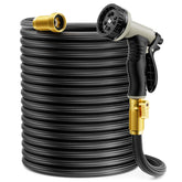 Yetogib front view of 100 ft hose showing full length and packaging benefit durable performance