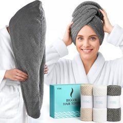YFONG front packaging showing three towel colors and gift-ready presentation benefit