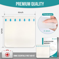 YHOVID close-up of pad texture and adhesive for comfortable wear
