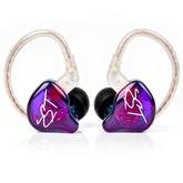 YINYOO KZ-ZST front view showing colorful shells and stylish finish for visual appeal