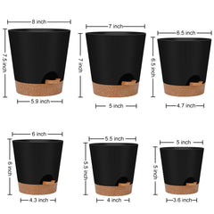 YNNICO top view highlighting drainage holes and improved root aeration benefit