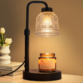 Yohonk front view of candle warmer lamp showing sleek decor and safe flameless use