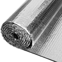 YoleShy front view of the 48in x 10ft reflective roll showing full width and length, easy coverage benefit