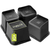 Yookwutar front packaging showing 4 inch risers and heavy-duty benefit