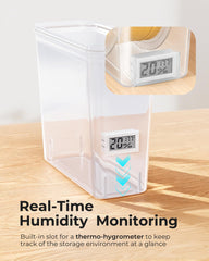 YOOPAI single 1KG spool inside clear body showing secure fit and reduced movement