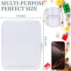YOPCDJ pouch open with toiletries arranged for quick visibility