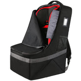 YOREPEK front view packed car seat backpack shows protection and easy transport