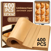YUANYE front packaging of 400 parchment sheets showing quantity and size benefits