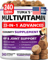 YUMA'S front packaging showing count and storage convenience