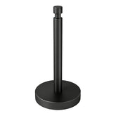 YUMORE front view countertop holder showing sleek black finish and stability